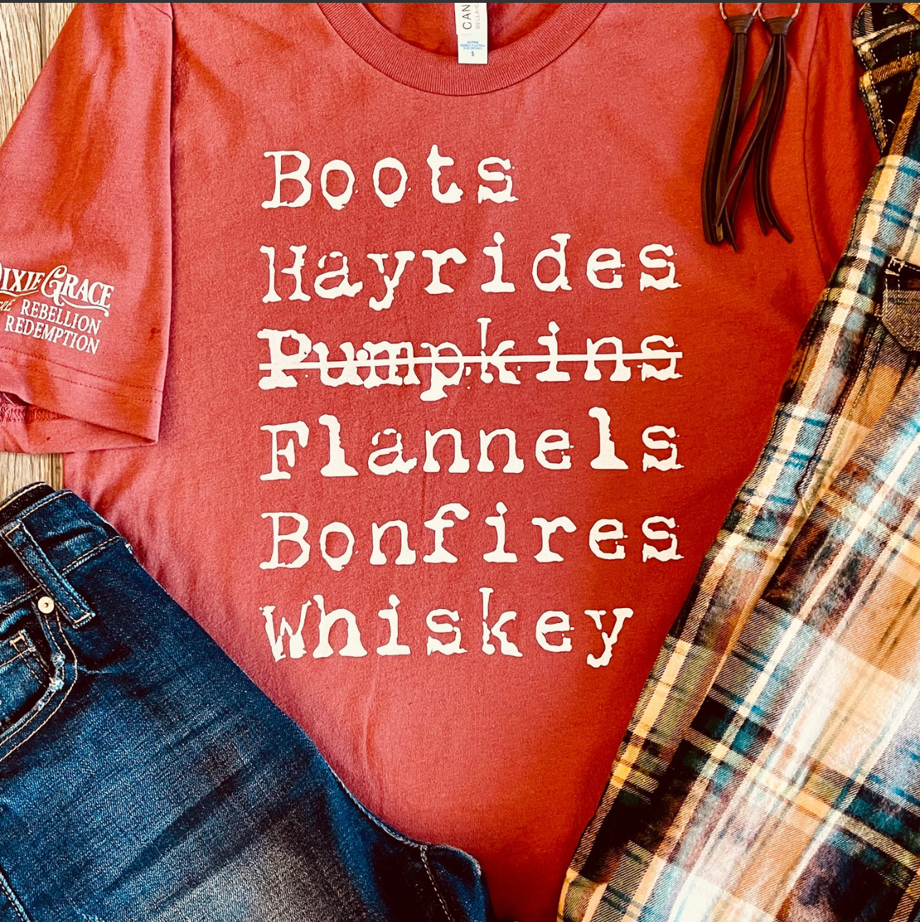 Fall Things Except Pumpkins Tee