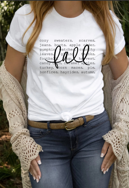 All About FALL Tee